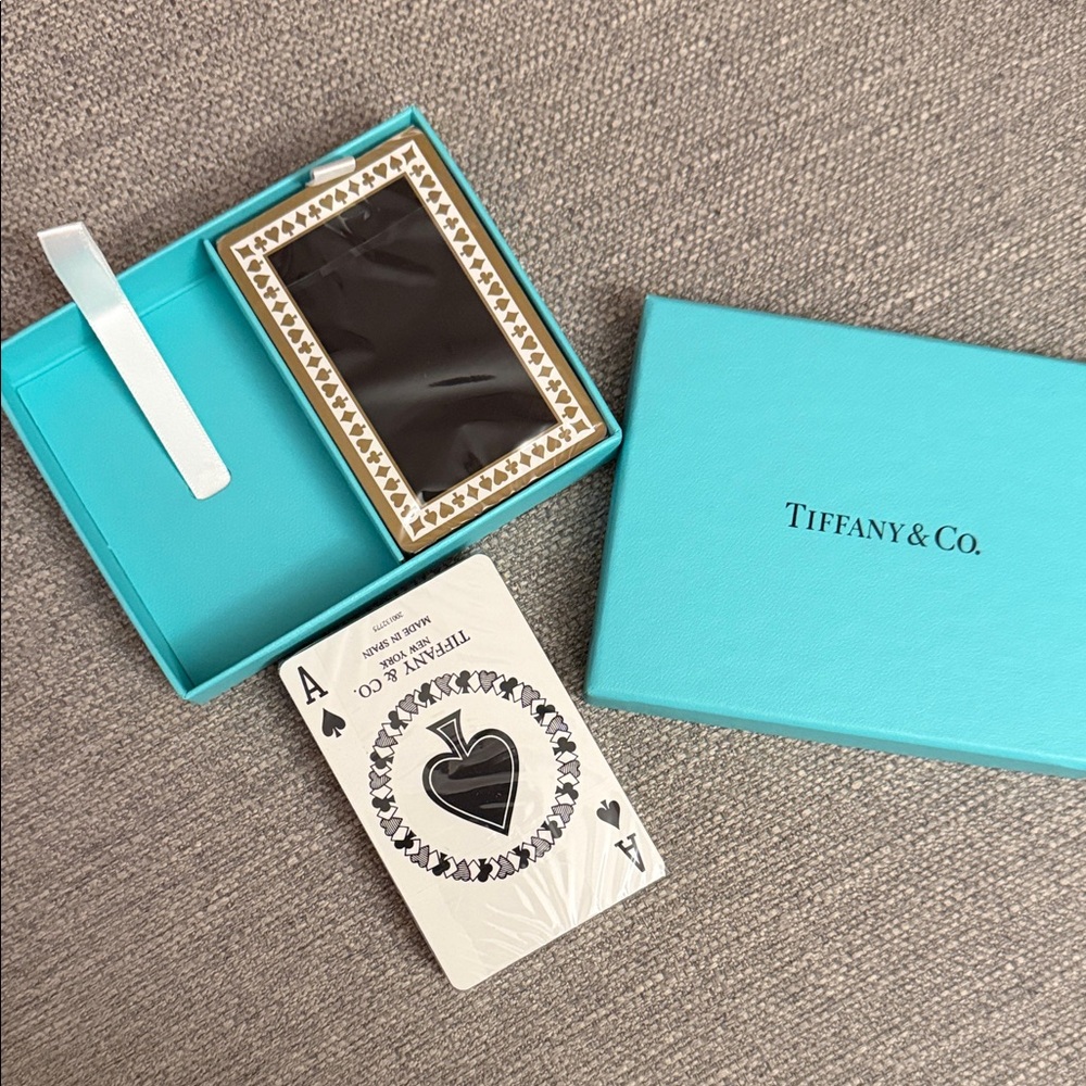 Tiffany & Co. Luxury Card Deck in Iconic Blue Box